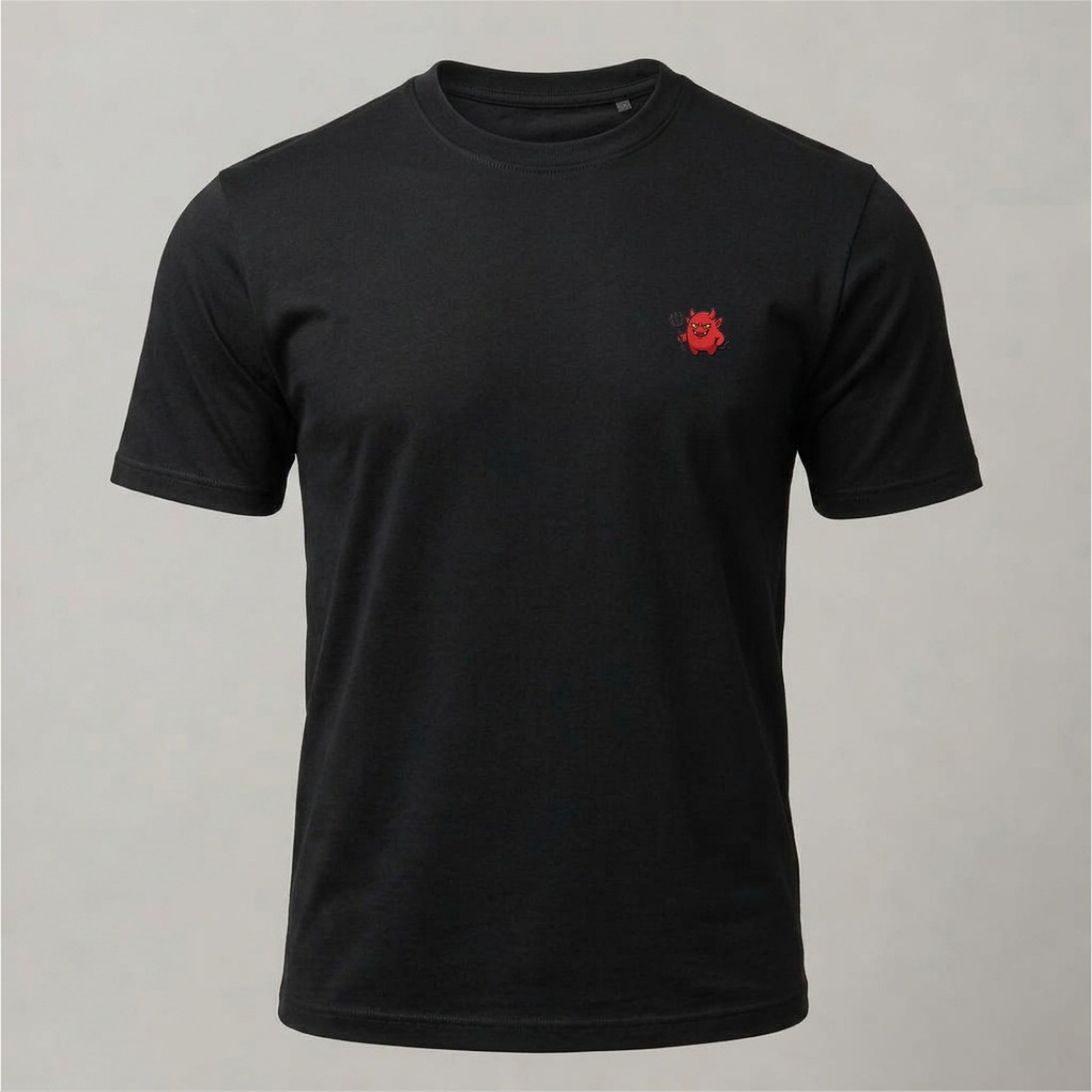 Black tee — front
